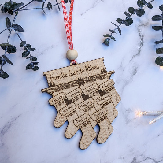 Bola navidad calcetines