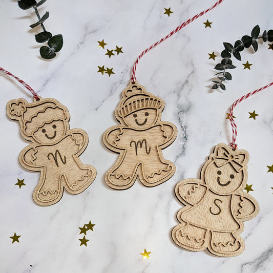 Bola Navidad muñeco jengibre N