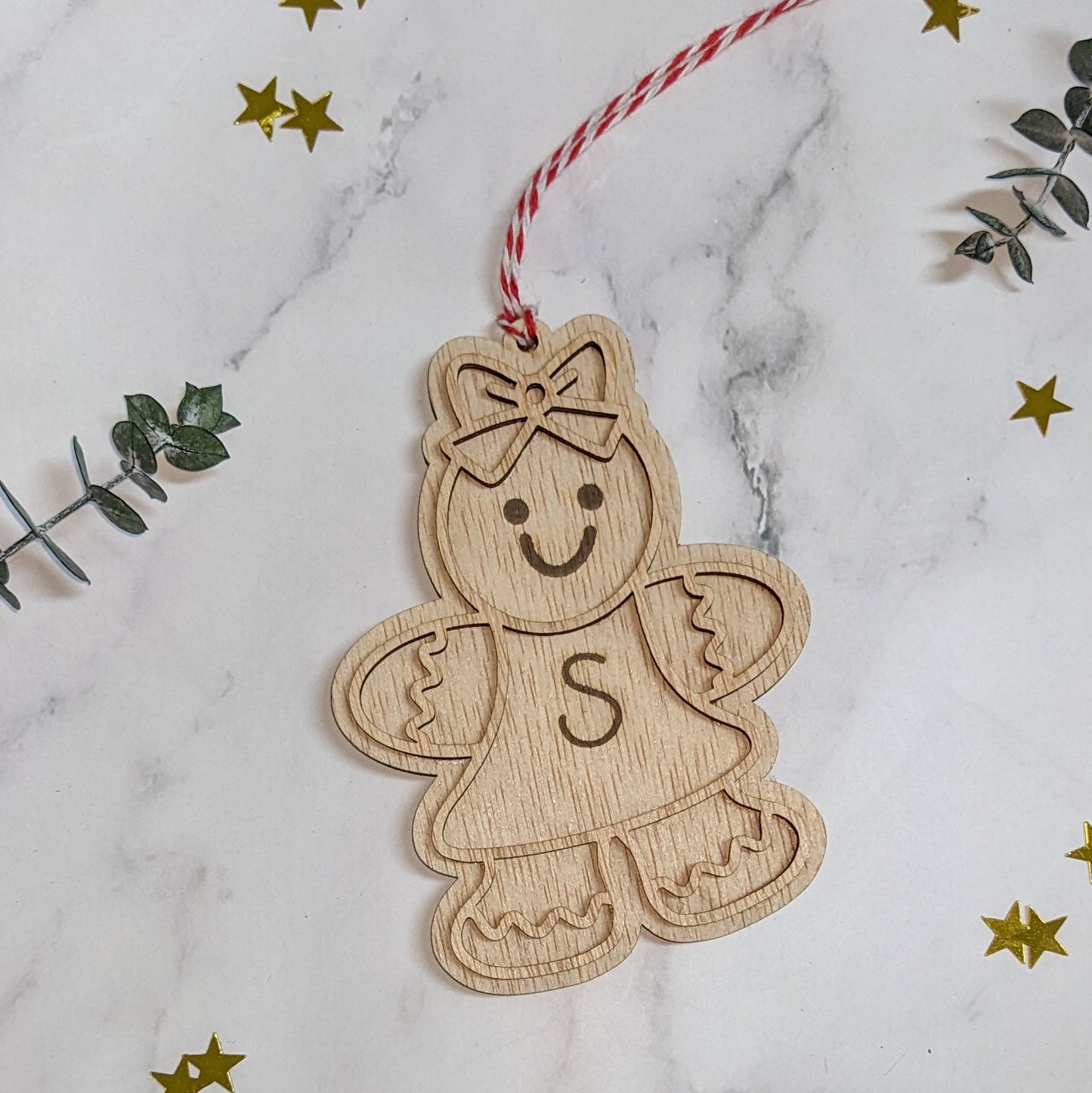 Bola Navidad muñeca jengibre