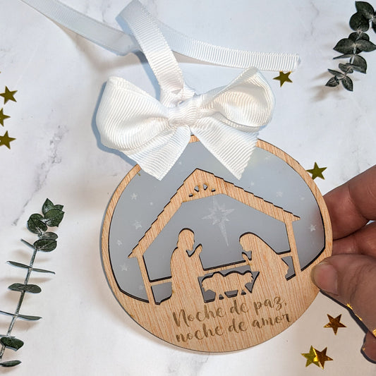 Bola Navidad Noche de paz