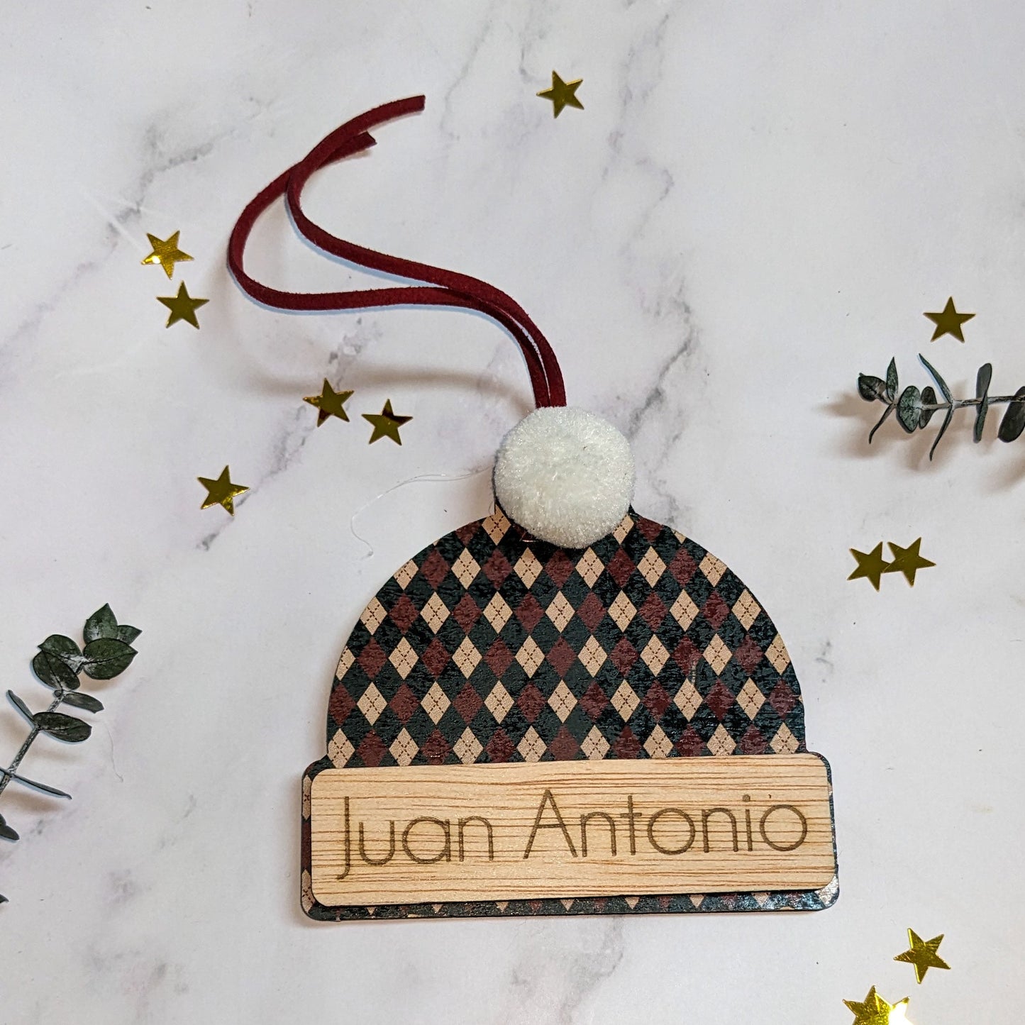 Bola Navidad gorro