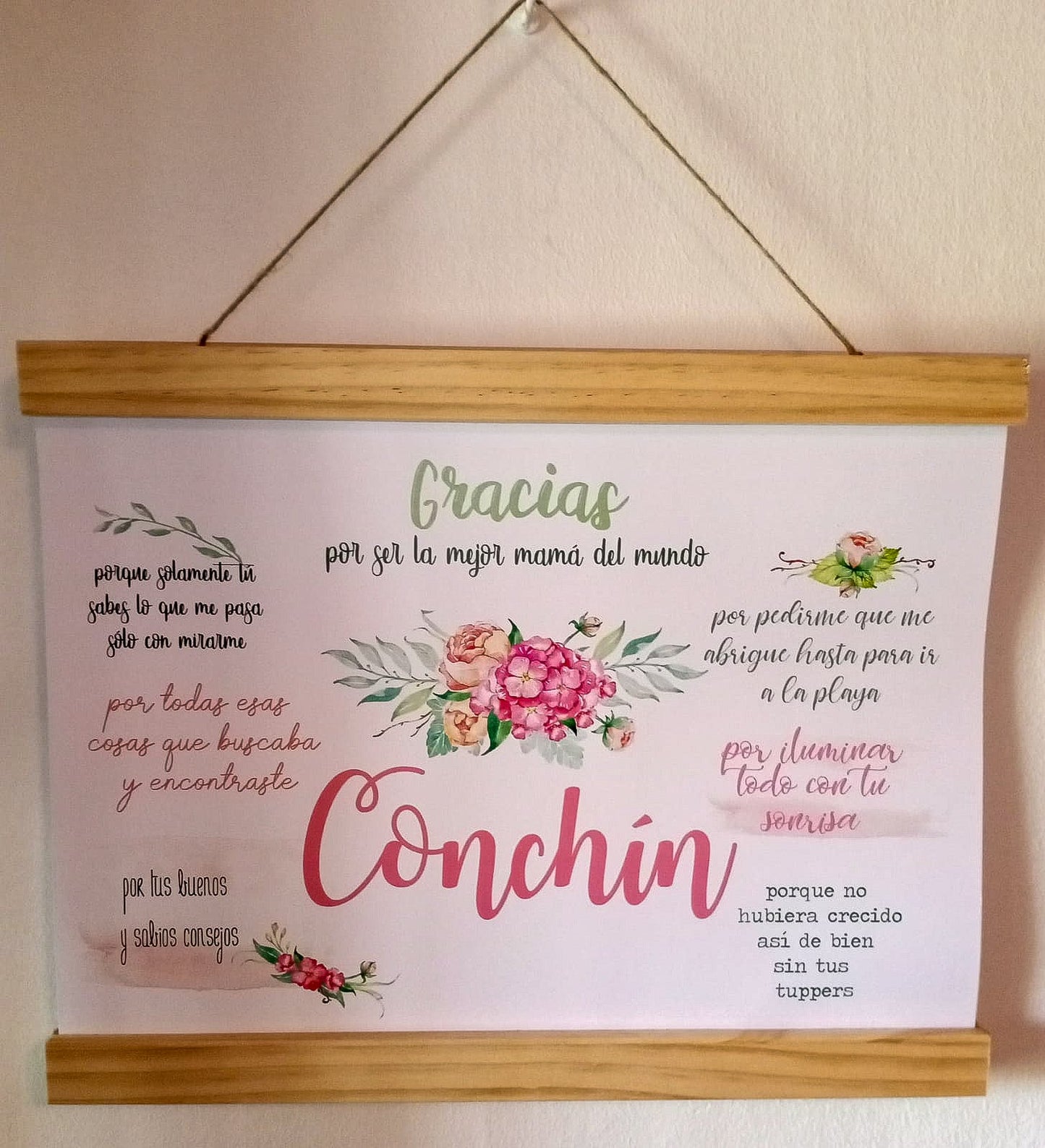 Lámina Gracias - nombre