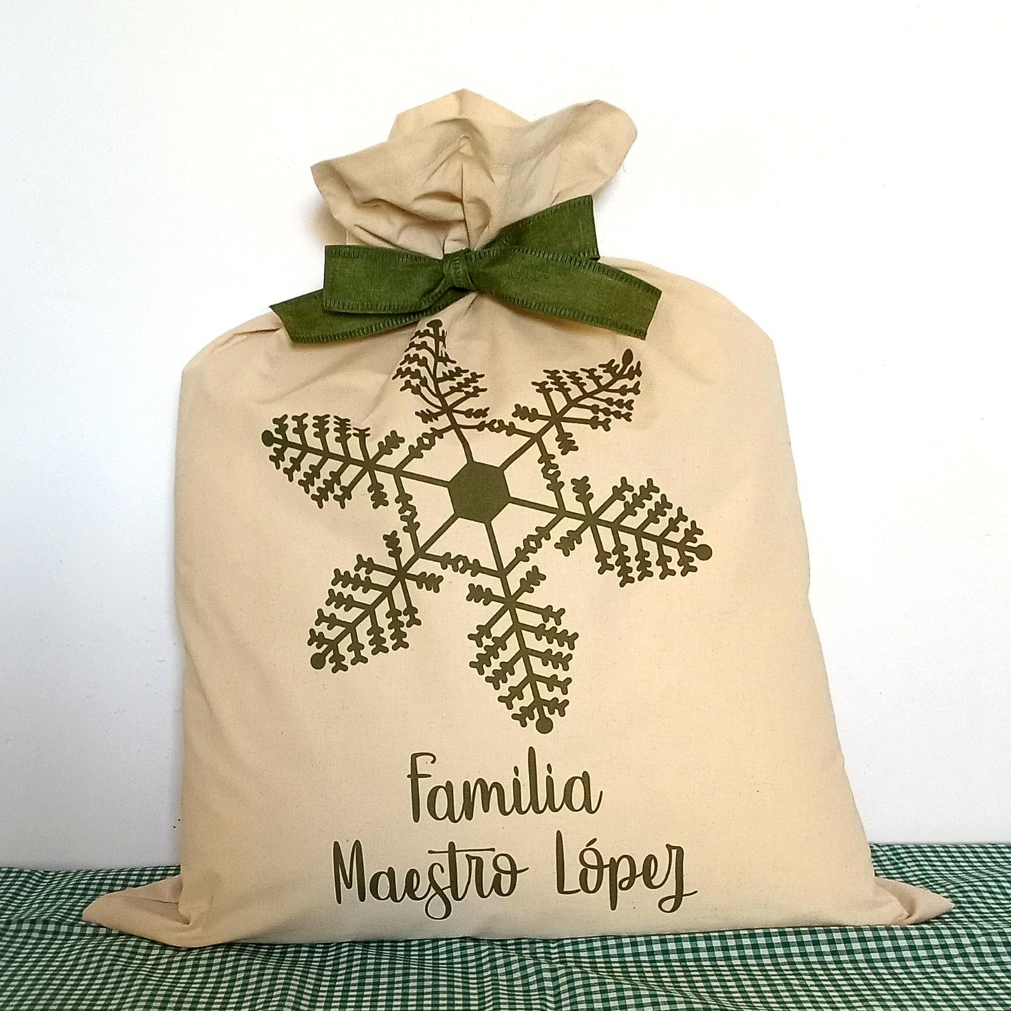 Saco algodón Estrella Nieve - Nombre - Miss Moppet