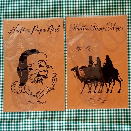 Huellas Reyes Magos y camello - Miss Moppet