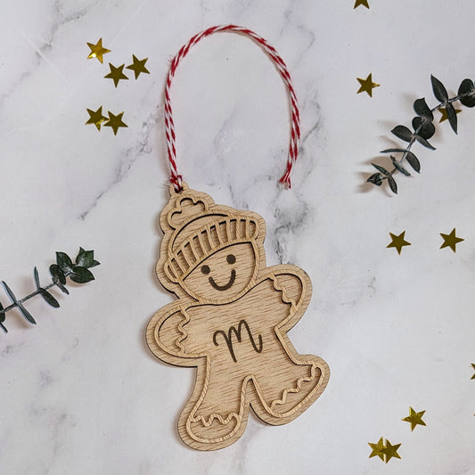 Bola Navidad muñeco jengibre M