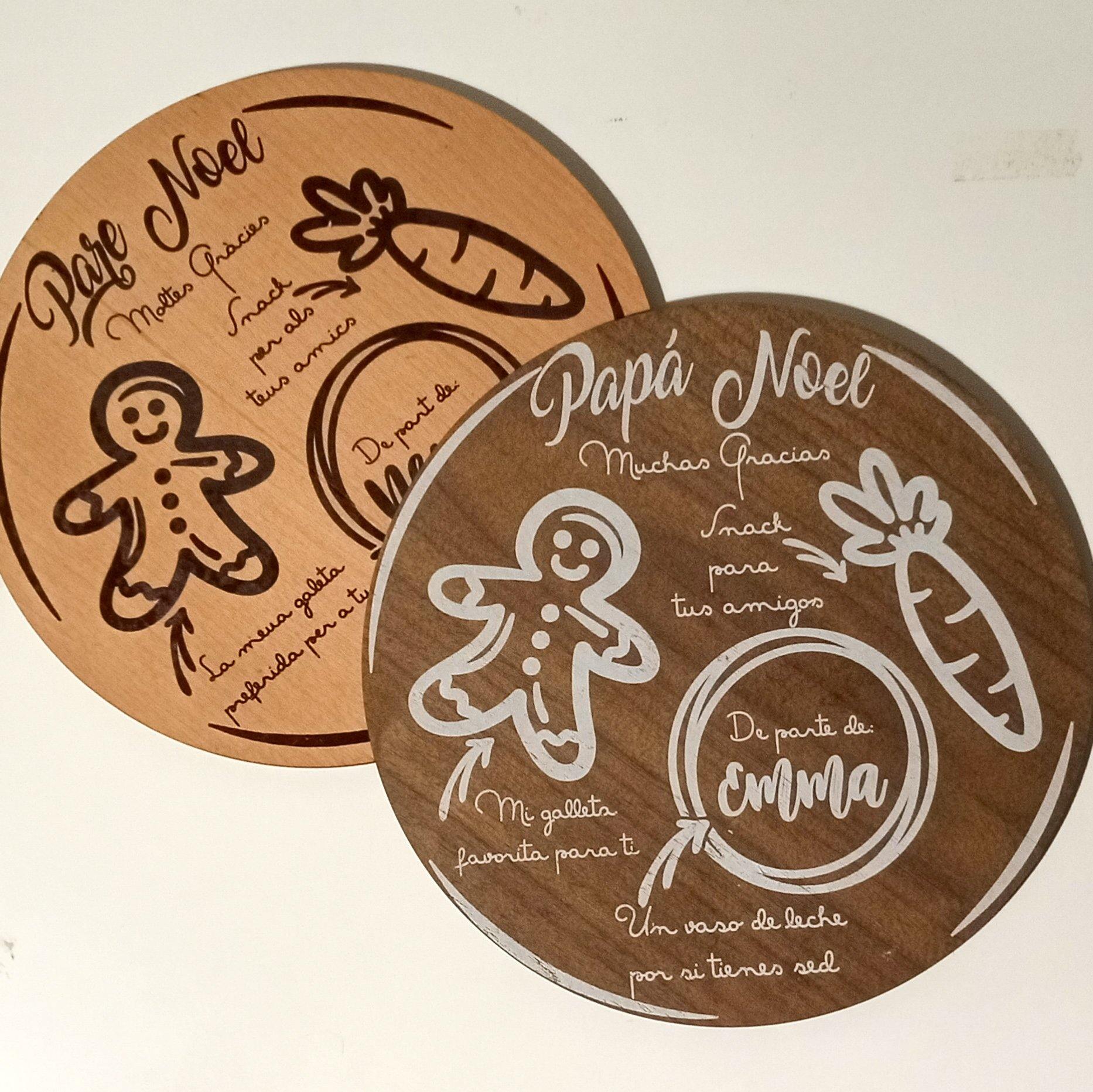 Pack Llave mágica + Bandeja Papá Noel - Miss Moppet